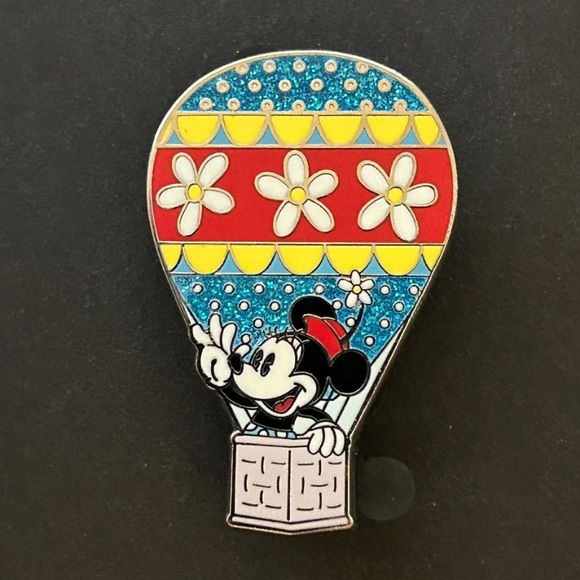 Disney Jewelry Disney Parks Pin Hot Air Balloon Mystery Adventure Is Out There Minnie Mouse